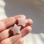 Blush Rose Quartz Crystal Star, thumbnail 2 of 5