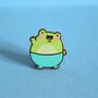 Frog Enamel Pin | Cute Pin Badges, thumbnail 2 of 5