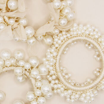 Beaded Pearl Hair Tie, 6 of 10