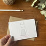 Easter Bunny Card, thumbnail 1 of 6