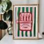 Sardines Art Print | Gift For The Home, thumbnail 3 of 10