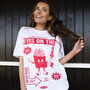 Eyes On The Fries Women's Graphic T Shirt, thumbnail 2 of 3