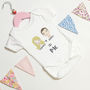 Personalised Mummy And Daddy Baby Grow, thumbnail 2 of 5