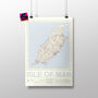 Personalised Isle Of Man Map Print Isle Of Man Gift, thumbnail 1 of 9