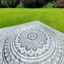 Large Ombre Mandala Picnic Blanket, thumbnail 5 of 6
