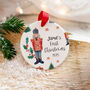 Personalised Baby First Christmas Bauble 2025, thumbnail 7 of 7