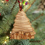 Wooden Family Tree Personalised Christmas Decoration, thumbnail 7 of 8