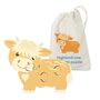 Baby's First Birthday Personalised Highland Cow Gift, thumbnail 8 of 10