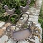 Cast Iron Wall Mounted Bird Feeder, thumbnail 5 of 12