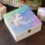 Personalised Unicorn Christmas Eve Box, thumbnail 2 of 11