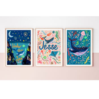 Under The Sea Print Set, 8 of 11