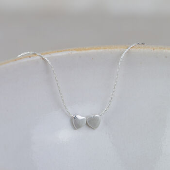 Sterling Silver Heart Bead Pendant, 4 of 6