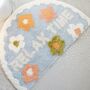 Relax Time Flower Floral Bath Mat, thumbnail 1 of 2
