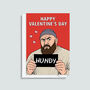 Funny Celebrity Traitors Valentine's Card, thumbnail 2 of 3