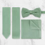 Wedding Handmade Polyester Knitted Tie In Sage Green, thumbnail 1 of 8