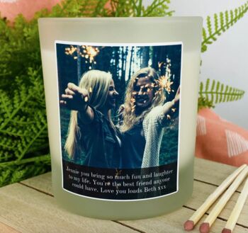 Personalised Special Occasion Photo Message Candle, 3 of 11