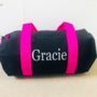 Girls Personalised Dance Activity Bag Four Colours, thumbnail 1 of 7