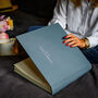 Large Linen Photo Album For Weddings, Anniversaries And Celebrations, thumbnail 1 of 9