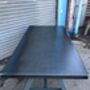 Industrial A Frame Solid Steel Top And Metal Table 566, thumbnail 3 of 5