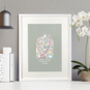 Home Is Where Our Heart Is Personalised Print, thumbnail 5 of 12