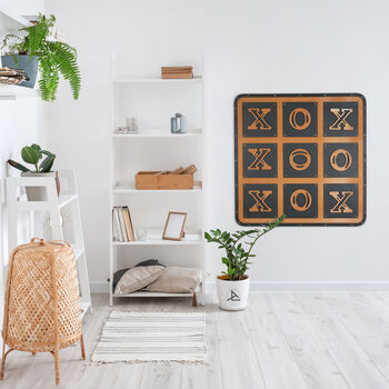 Giant Tic Tac Toe Metal Wall Game, 8 of 8