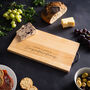 Personalised Handled Board Just Married Gift For Couple, thumbnail 2 of 5
