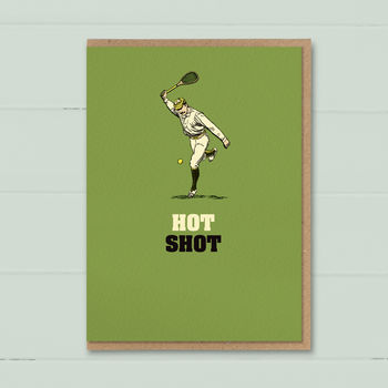 'Tennis' Funny Card For Men, 3 of 4
