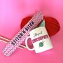 Funny Sewciopath Mug Personalised Knitting Gift, thumbnail 7 of 10