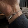 Cuban Link Bracelet Silver, thumbnail 3 of 8