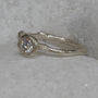 Diamond Solitaire Engagement Ring, thumbnail 3 of 7