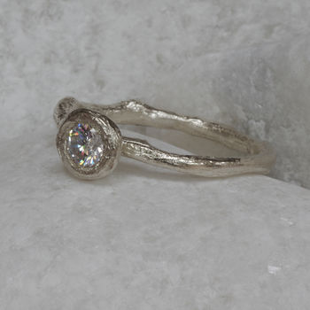 Diamond Solitaire Engagement Ring, 3 of 7