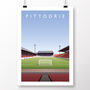 Aberdeen Fc Pittodrie Poster, thumbnail 2 of 8