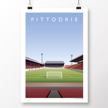 Aberdeen Fc Pittodrie Poster, 2 of 8