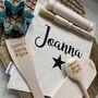 Personalised Childrens Wooden Baking Set, thumbnail 2 of 5