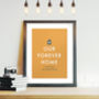 Our Home Personalised Print, thumbnail 11 of 12