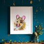 Inky Mouse Illustration Print, thumbnail 10 of 10