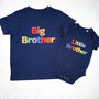 Rainbow Bubble Matching Sibling T Shirt Set, thumbnail 1 of 7