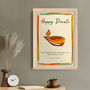 Personalised Diwali Lamp Wall Art, thumbnail 5 of 6