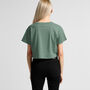 Women's Hoy Explore Crop T Shirt Sage, thumbnail 4 of 4