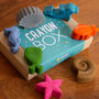 Set Of Seven Gift Boxed Sealife Wax Crayons, thumbnail 2 of 2