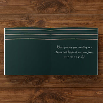 Personalised 'Reasons Why' Book Stripe Design, 3 of 12