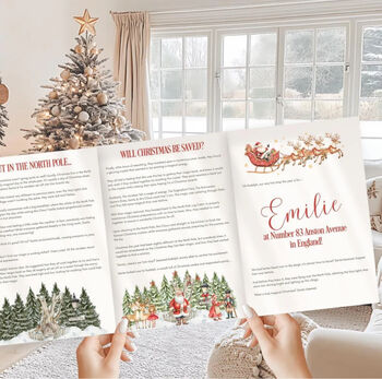 Personalised Christmas Story Booklet, 2 of 2