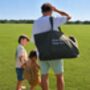 Personalised Kids Handwriting Embroidered 'Dads Need Bags Too' Canvas Tote Bag Fathers Day Gift, thumbnail 9 of 11