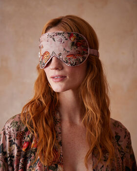 Nocturnal Garden Sleep Mask Pink Lady, 7 of 8