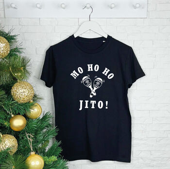 Mojito 'Mo Ho Ho Jito' Christmas T Shirt, 4 of 5