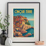Cinque Terre, Italy Travel Print, thumbnail 6 of 9