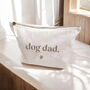 Dog Dad Canvas Pouch, thumbnail 2 of 2