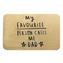 'My Favourite People Call Me Daddy / Dad' Wallet Card, thumbnail 4 of 9