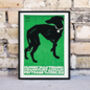 Vintage Greyhound Dog Show Antique Advertising Print, thumbnail 1 of 2
