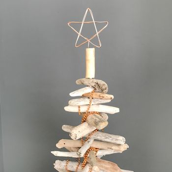Copper And Driftwood Christmas Tree, 3 of 7